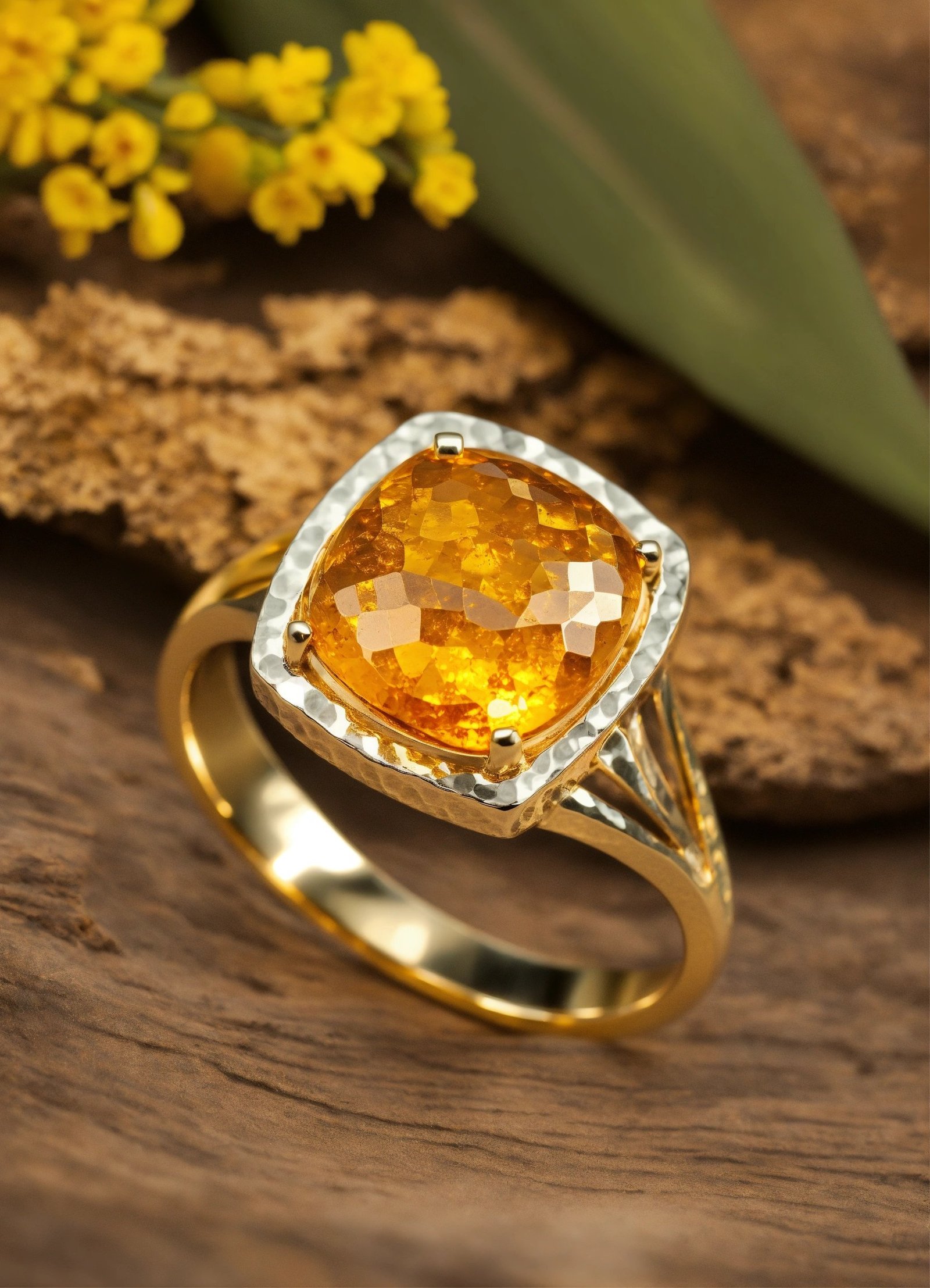 yellow sapphire pukhraj gemstone